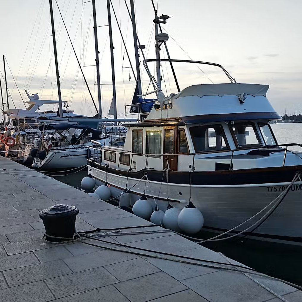 Asterix in the port of Umag